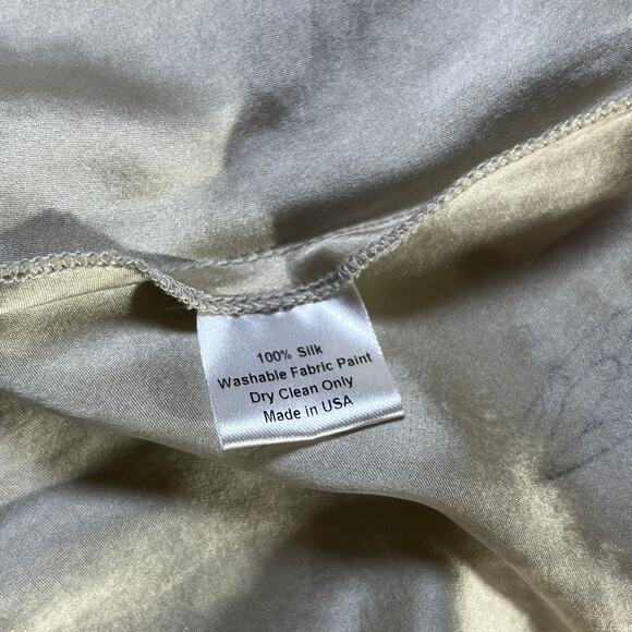 Alexandra Grecco Dress Womens 6 Green Silk Butterfly Print Fit & Flare fairy - Picture 6 of 9